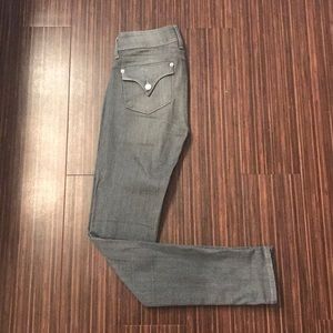 Hudson gray jeans.  Size 28